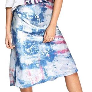 VICTORIAS SECRET PINK TIE DYE MIDI SKIRT